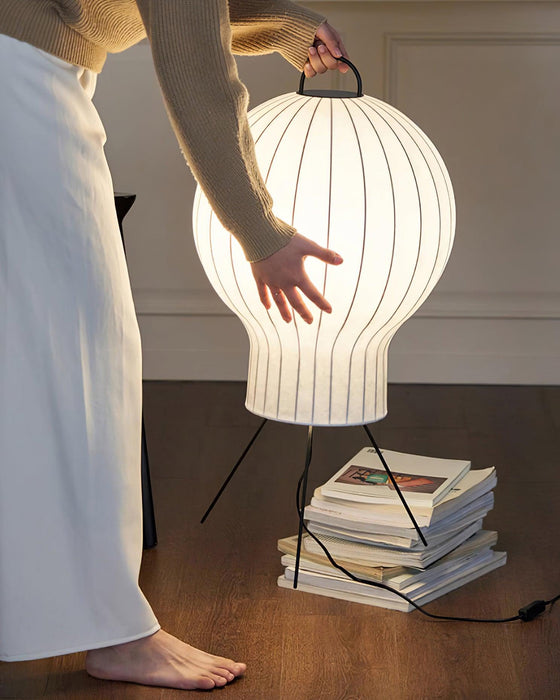 Mudusa Fabric Balloon Table Lamp - Simprolos
