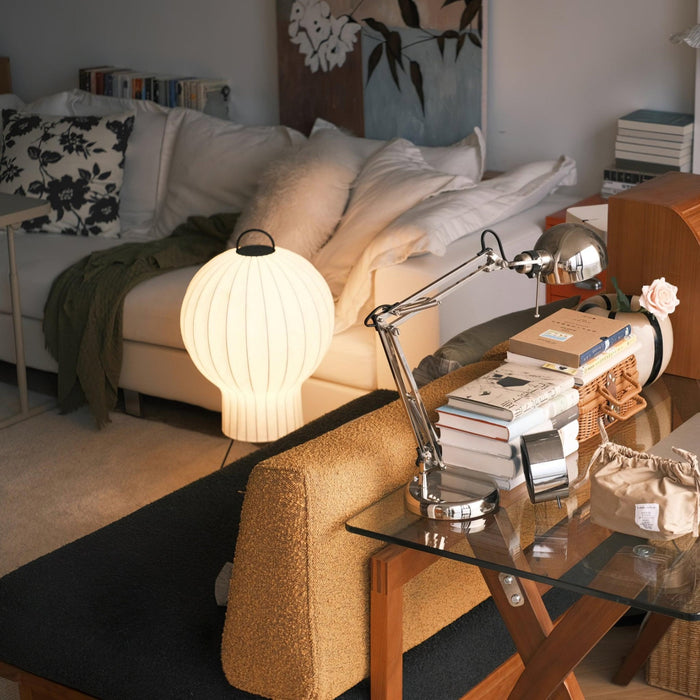 Mudusa Fabric Balloon Table Lamp - Simprolos