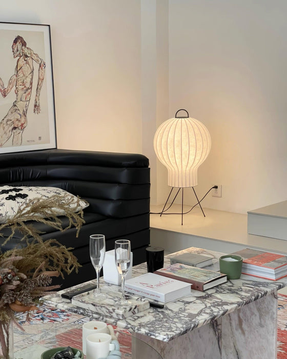 Mudusa Fabric Balloon Table Lamp - Simprolos
