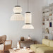 Mulberry Silk Lantern Pendant Light - Simprolos