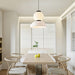 Mulberry Silk Lantern Pendant Light - Simprolos