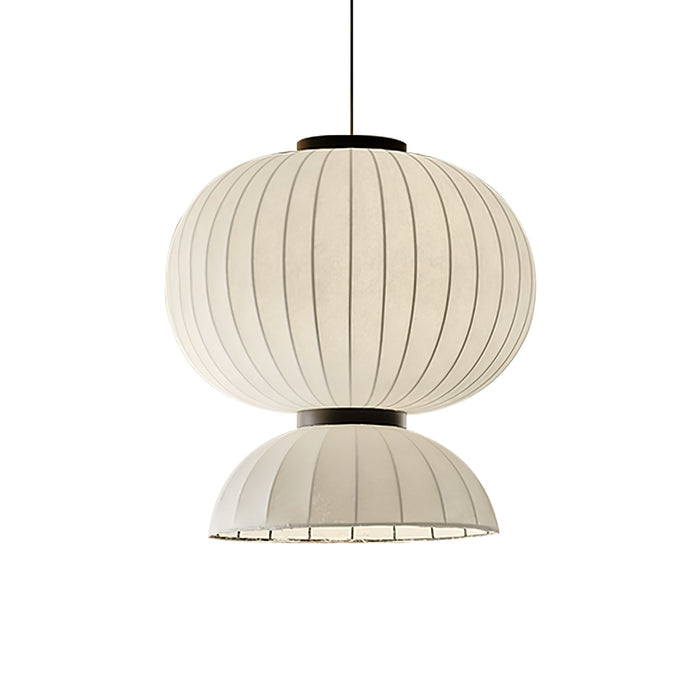 Mulberry Silk Lantern Pendant Light - Simprolos