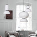 Mulberry Silk Lantern Pendant Light - Simprolos