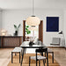 Mulberry Silk Lantern Pendant Light - Simprolos
