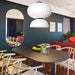 Mulberry Silk Lantern Pendant Light - Simprolos