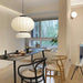Mulberry Silk Lantern Pendant Light - Simprolos