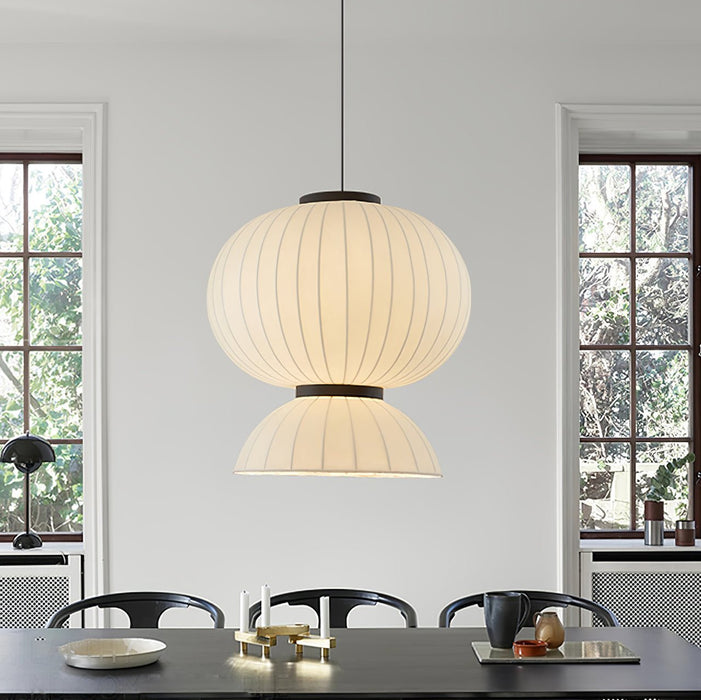 Mulberry Silk Lantern Pendant Light - Simprolos