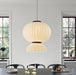 Mulberry Silk Lantern Pendant Light - Simprolos