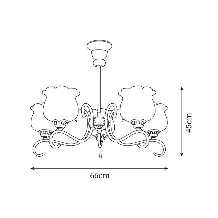 Mullan Chandelier - Simprolos