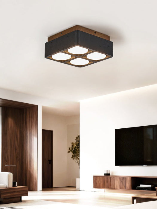 Multi Spot Square Ceiling Lamp - Simprolos