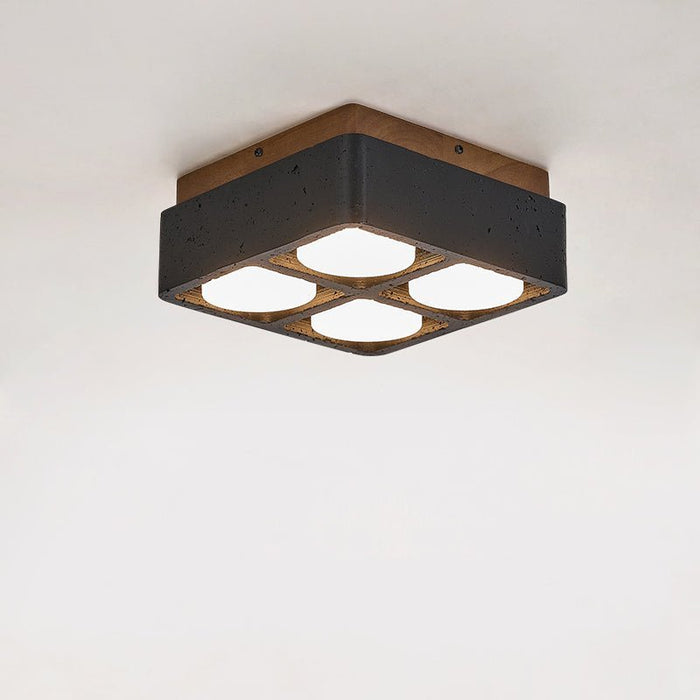 Multi Spot Square Ceiling Lamp - Simprolos