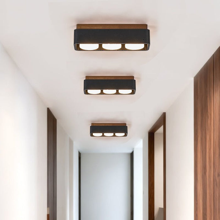 Multi Spot Square Ceiling Lamp - Simprolos