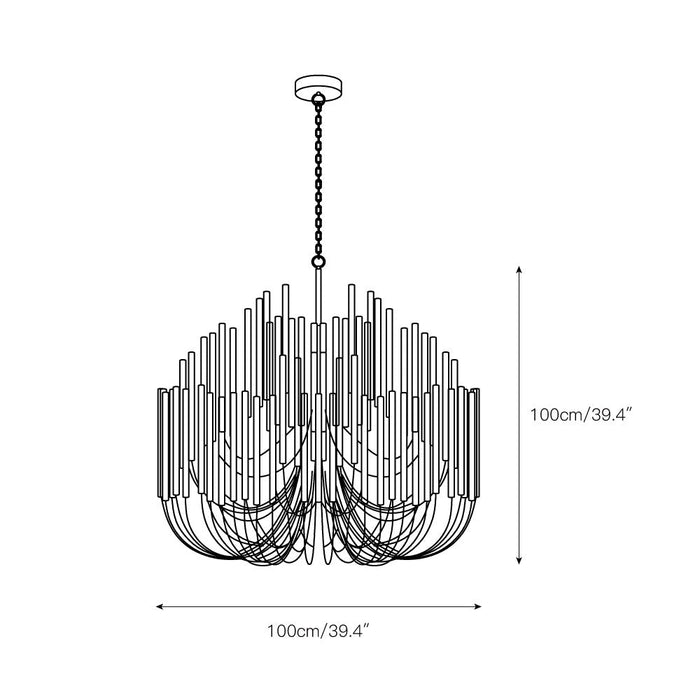 Multi - Stick Chandelier - Simprolos