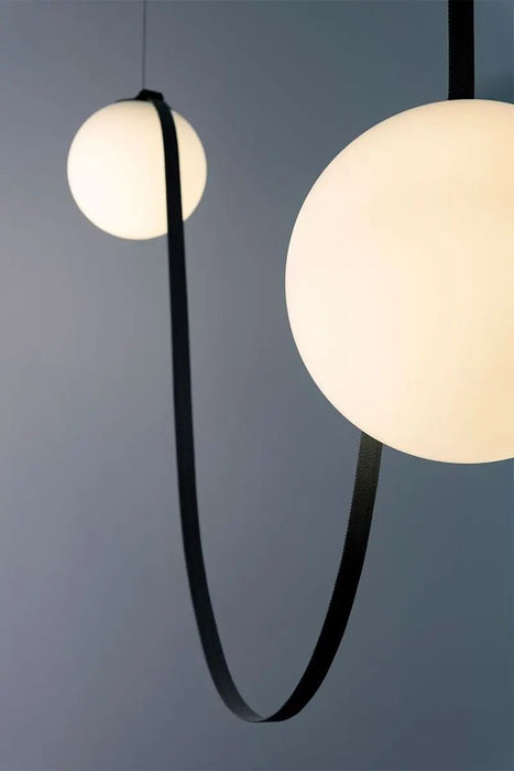 Multiple Belt Art Pendant Light - Simprolos