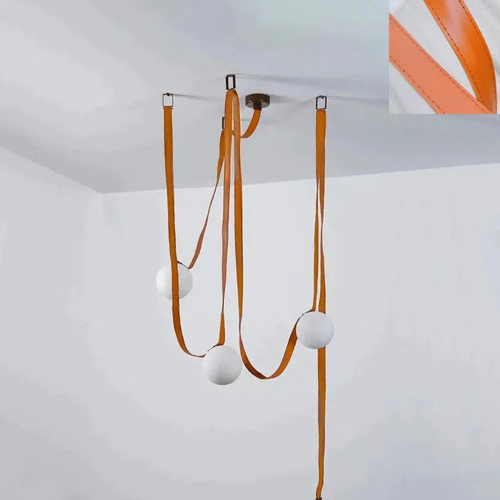 Multiple Belt Art Pendant Light - Simprolos