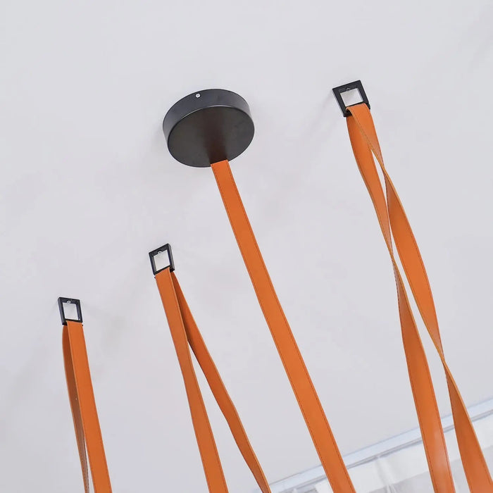 Multiple Belt Art Pendant Light - Simprolos