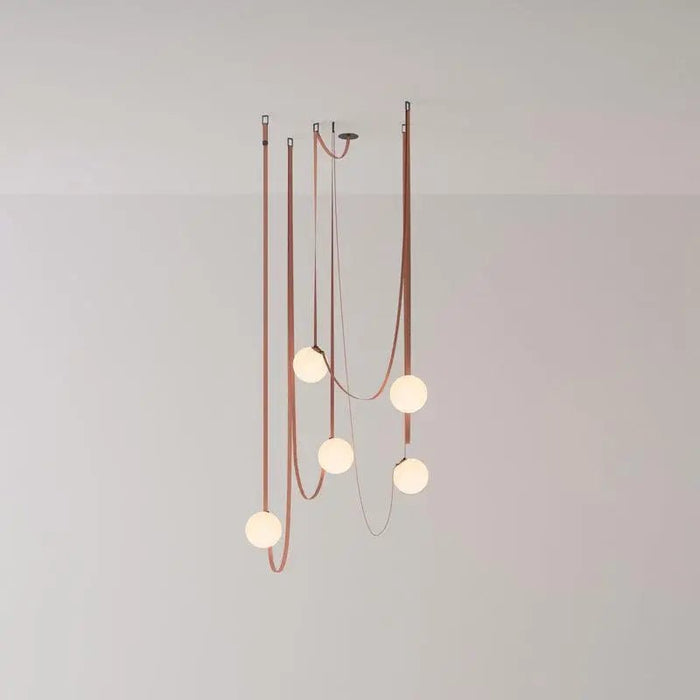 Multiple Belt Art Pendant Light - Simprolos