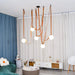 Multiple Belt Art Pendant Light - Simprolos