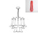 Murano Glass Leaf Chandelier - Simprolos