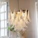 Murano Glass Leaf Chandelier - Simprolos