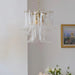 Murano Glass Leaf Chandelier - Simprolos