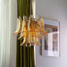 Murano Glass Leaf Chandelier - Simprolos