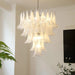 Murano Glass Leaf Chandelier - Simprolos