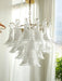 Murano Glass Leaf Chandelier - Simprolos