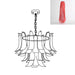 Murano Glass Leaf Chandelier - Simprolos