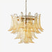 Murano Glass Leaf Chandelier - Simprolos