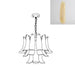 Murano Glass Leaf Chandelier - Simprolos