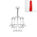 Murano Glass Leaf Chandelier - Simprolos