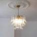 Murano Glass Leaf Chandelier - Simprolos