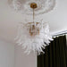 Murano Glass Leaf Chandelier - Simprolos