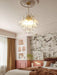 Murano Glass Leaf Chandelier - Simprolos