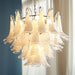 Murano Glass Leaf Chandelier - Simprolos