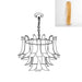 Murano Glass Leaf Chandelier - Simprolos