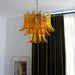 Murano Glass Leaf Chandelier - Simprolos