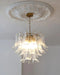 Murano Glass Leaf Chandelier - Simprolos