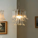 Murano Glass Leaf Chandelier - Simprolos