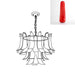 Murano Glass Leaf Chandelier - Simprolos