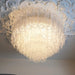 Murano Pink Glass Ceiling Light - Simprolos