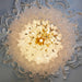 Murano Pink Glass Ceiling Light - Simprolos