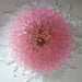 Murano Pink Glass Ceiling Light - Simprolos