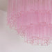 Murano Pink Glass Ceiling Light - Simprolos