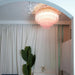 Murano Pink Glass Ceiling Light - Simprolos