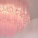 Murano Pink Glass Ceiling Light - Simprolos