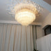 Murano Pink Glass Ceiling Light - Simprolos