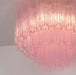Murano Pink Glass Ceiling Light - Simprolos