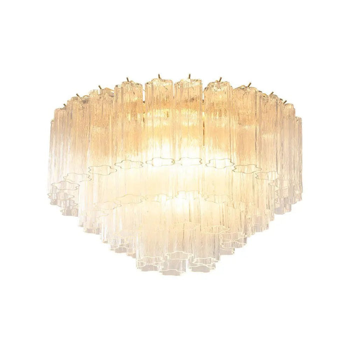 Murano Pink Glass Ceiling Light - Simprolos